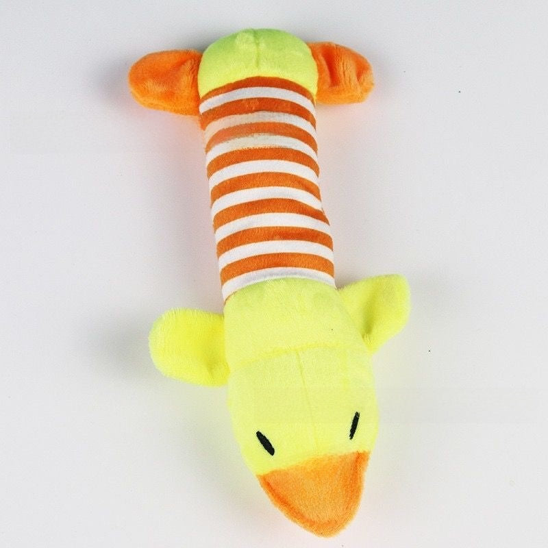 Pet dog plush sound-making toy