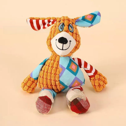 Pet dog plush sound-making toy