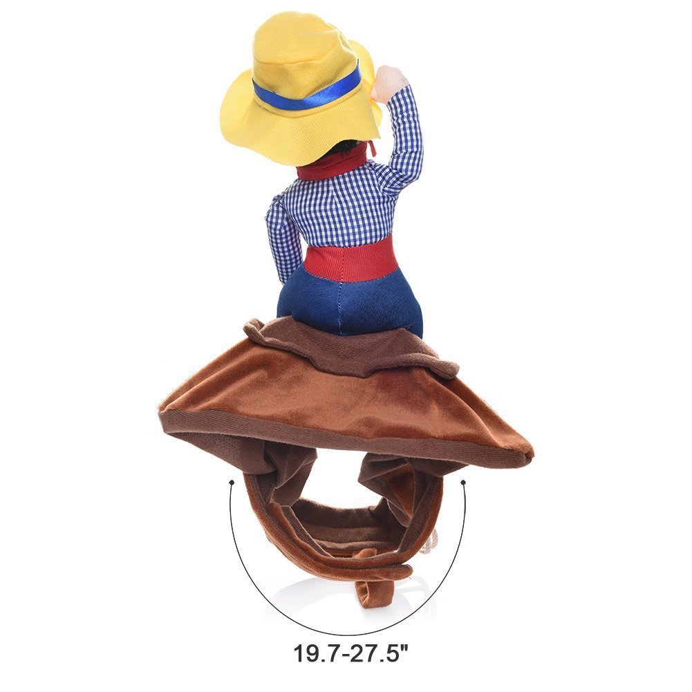 Pet creative and funny horse-riding costume