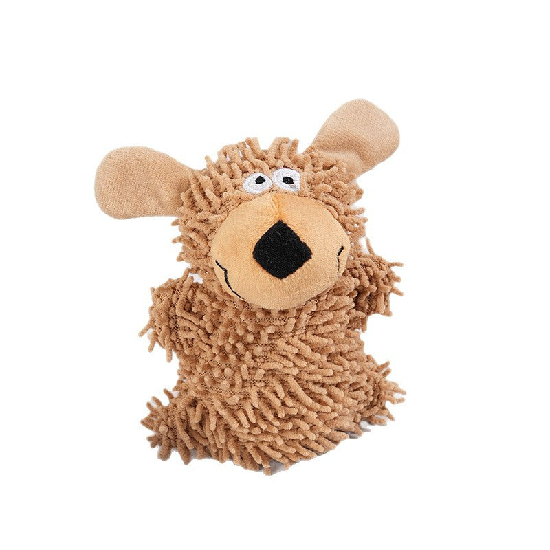 Cartoon Sounding Plush Dog Toy