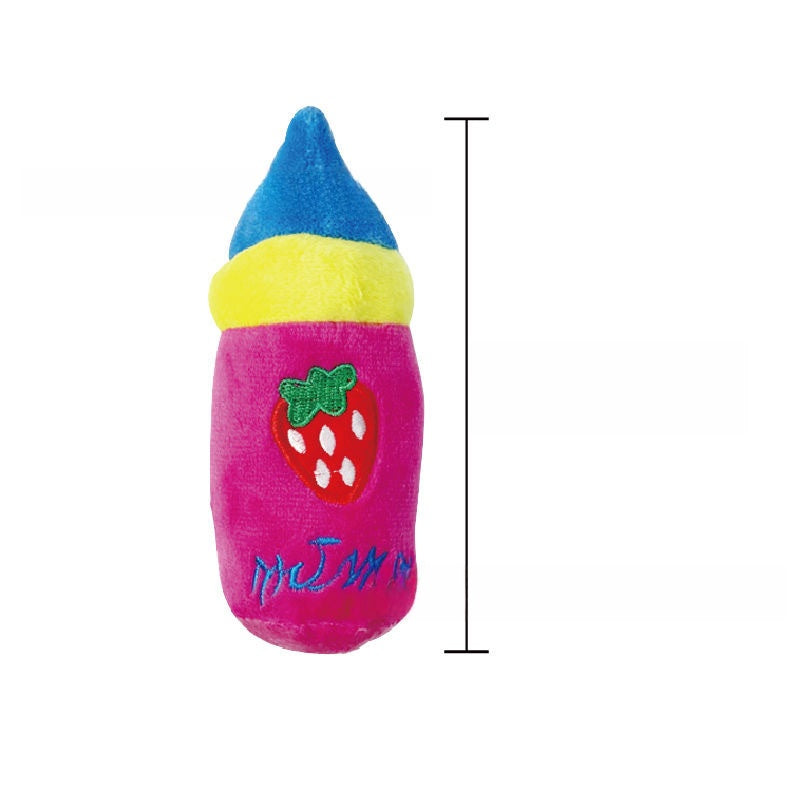 Pet dog plush sound-making toy