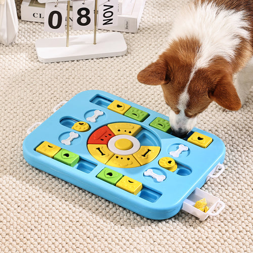Interactive Pet Slow Feeder Maze Game Tray