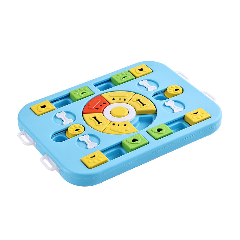 Interactive Pet Slow Feeder Maze Game Tray
