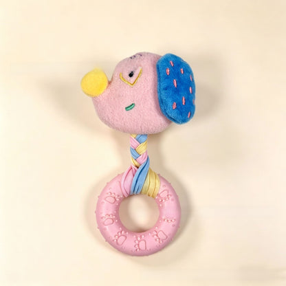 Pet dog plush sound-making toy