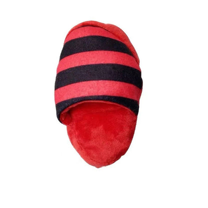 Plush Squeaky Dog Slipper Toy