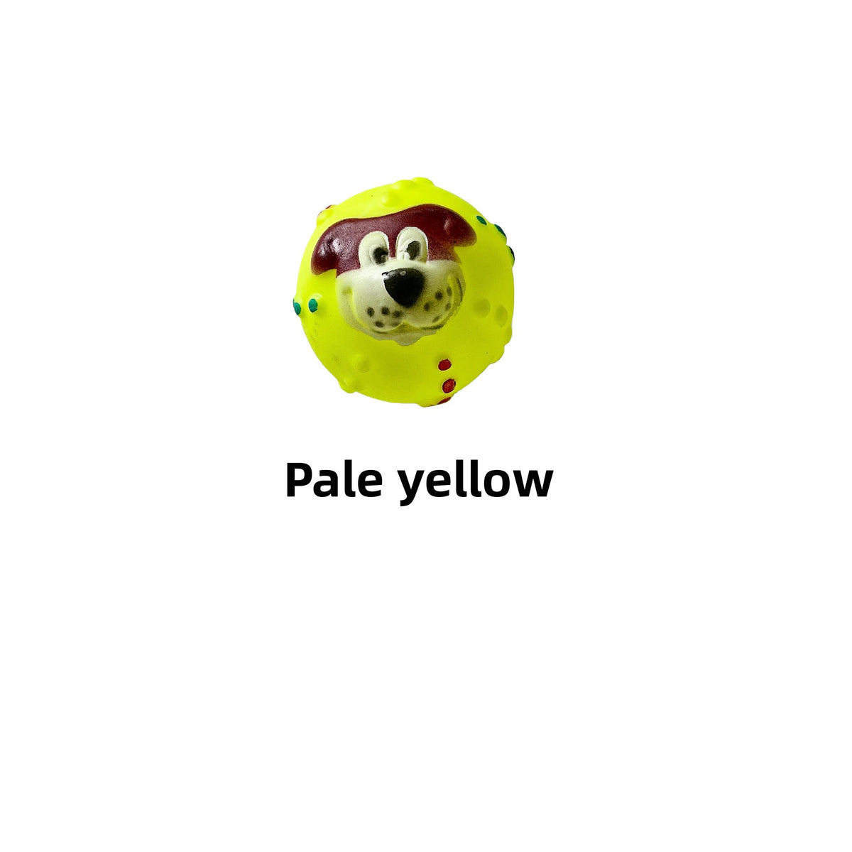 Vinyl Sound Making Pet Toy Ball