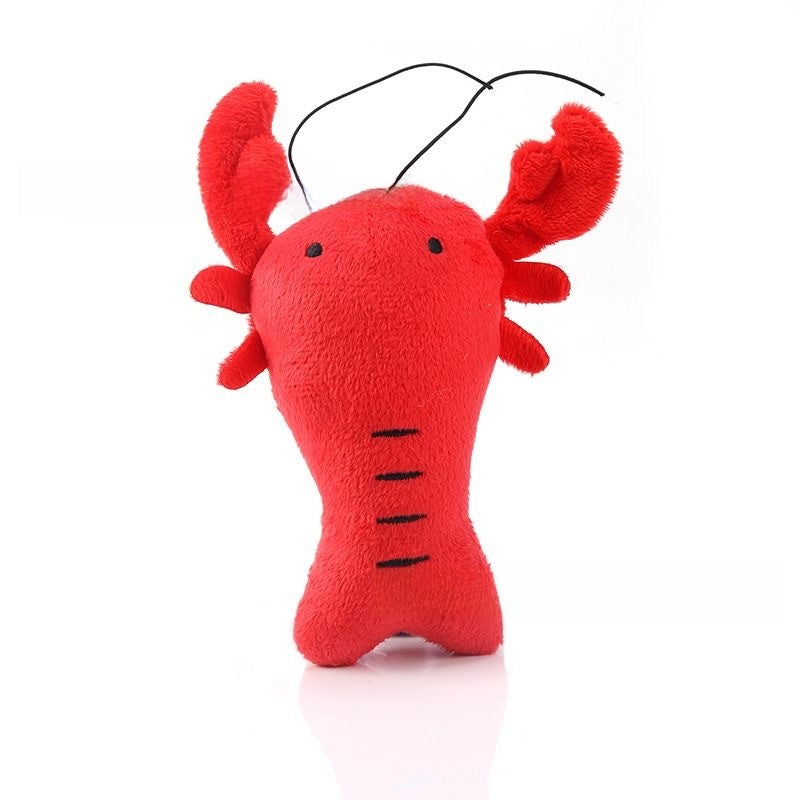 Pet dog plush sound-making toy