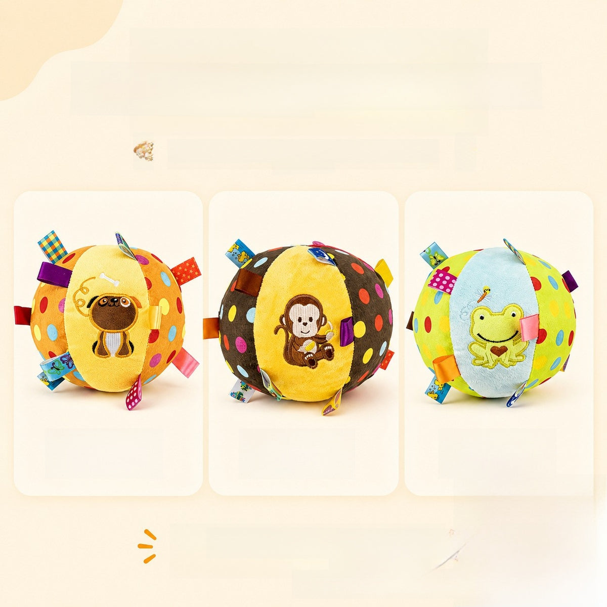 Dog Toy Ball with Bell Sound