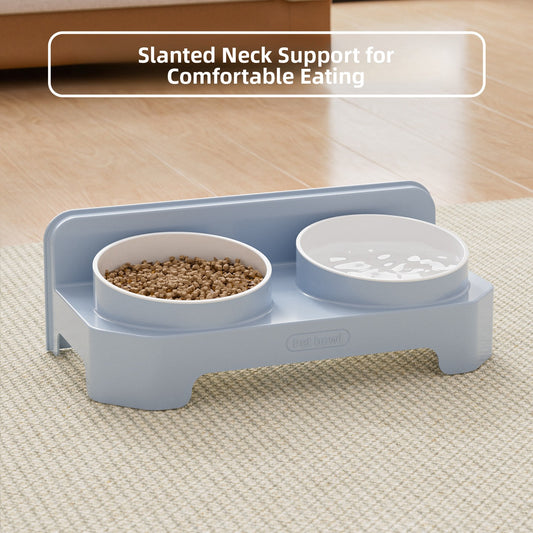 Neck Protecting Pet Food and Water Bowl