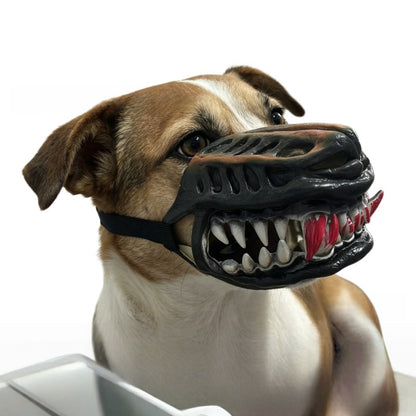 Horror Dog Muzzle Mask with Vampire Teeth