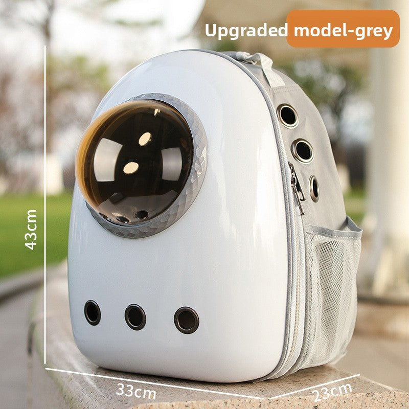 Cat & Small Dog Carrier Backpack with Clear Window and Breathable Mesh