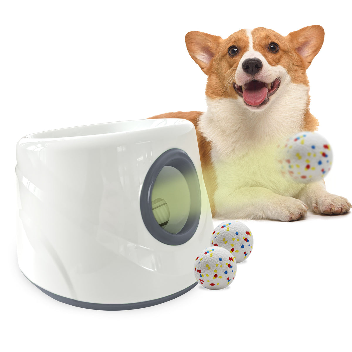 Rechargeable Automatic Dog Ball Launcher