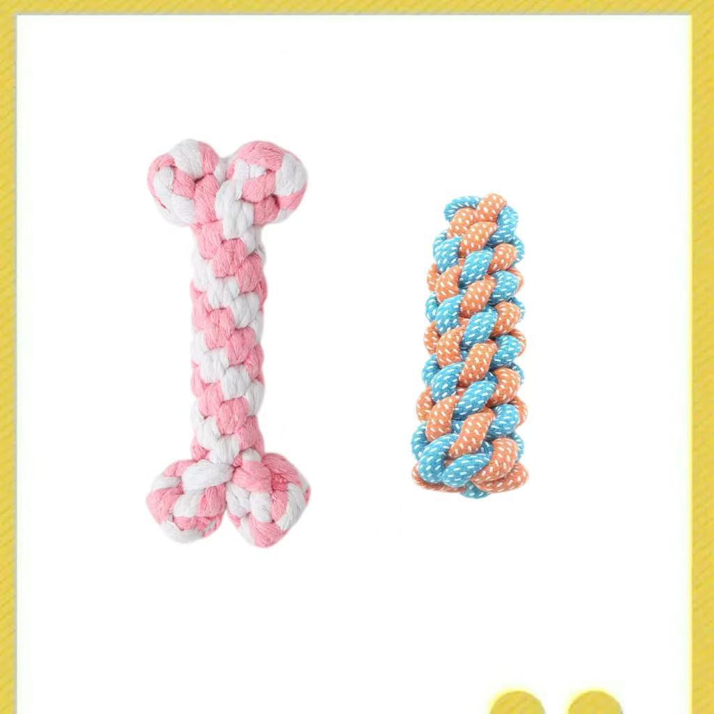 Durable Cotton Rope Chew Toy for Small Dogs