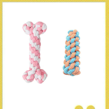 Durable Cotton Rope Chew Toy for Small Dogs
