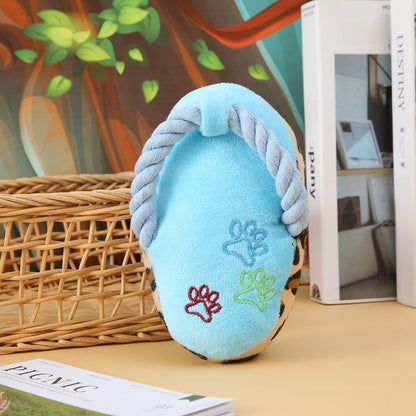 Pet dog plush sound-making toy