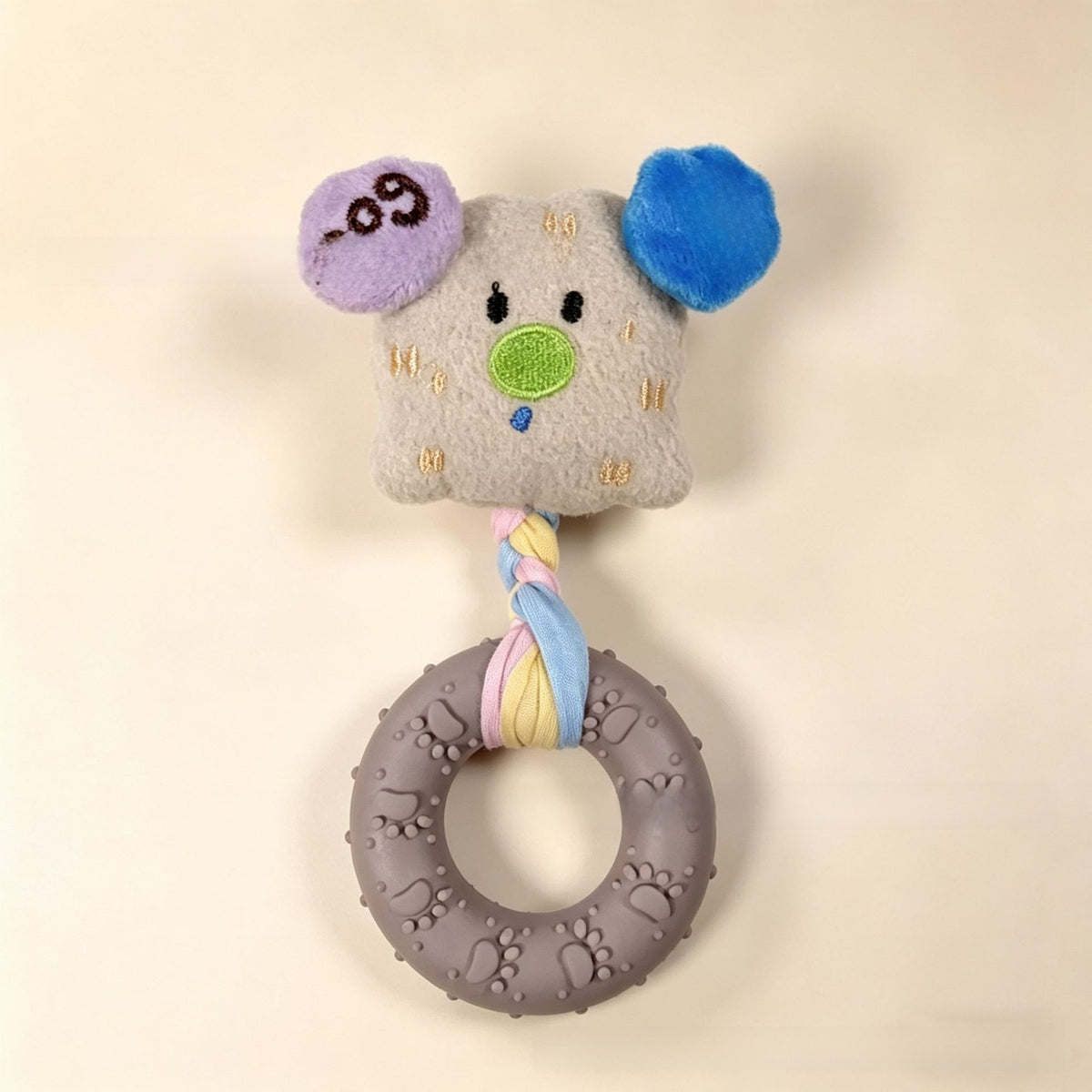 Pet dog plush sound-making toy