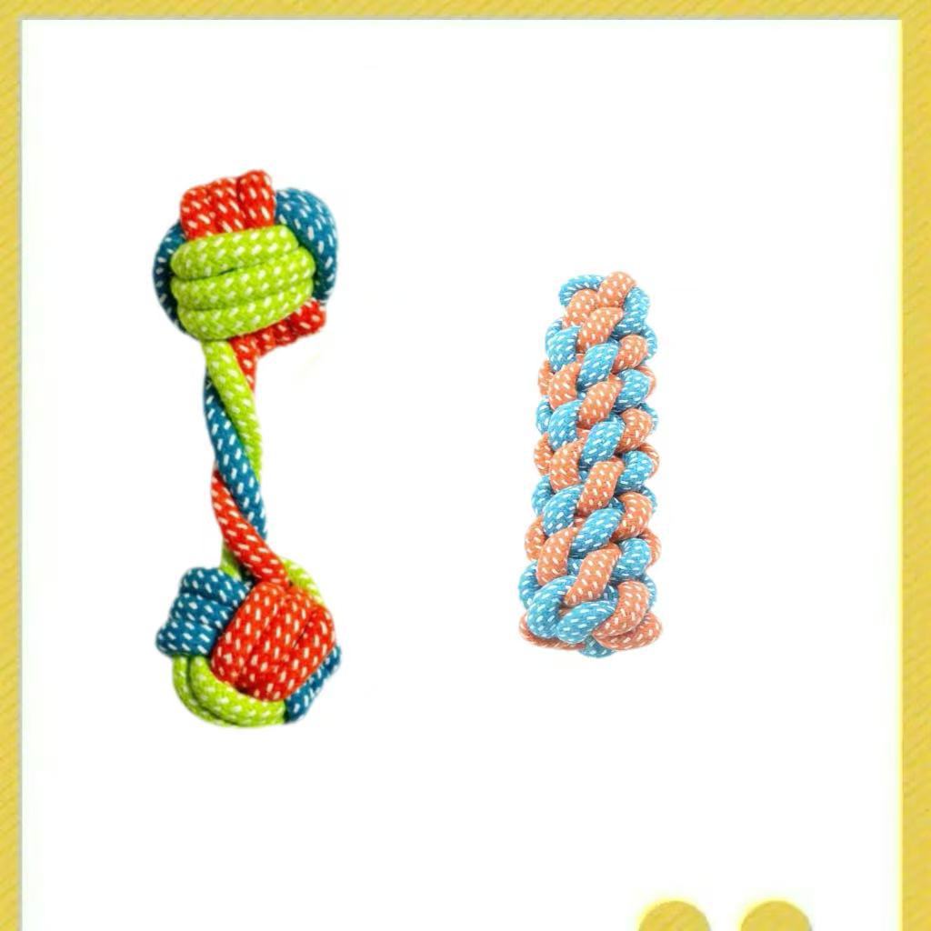 Durable Cotton Rope Chew Toy for Small Dogs