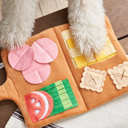 Interactive Sniffing Sound Making Pet Toy Book
