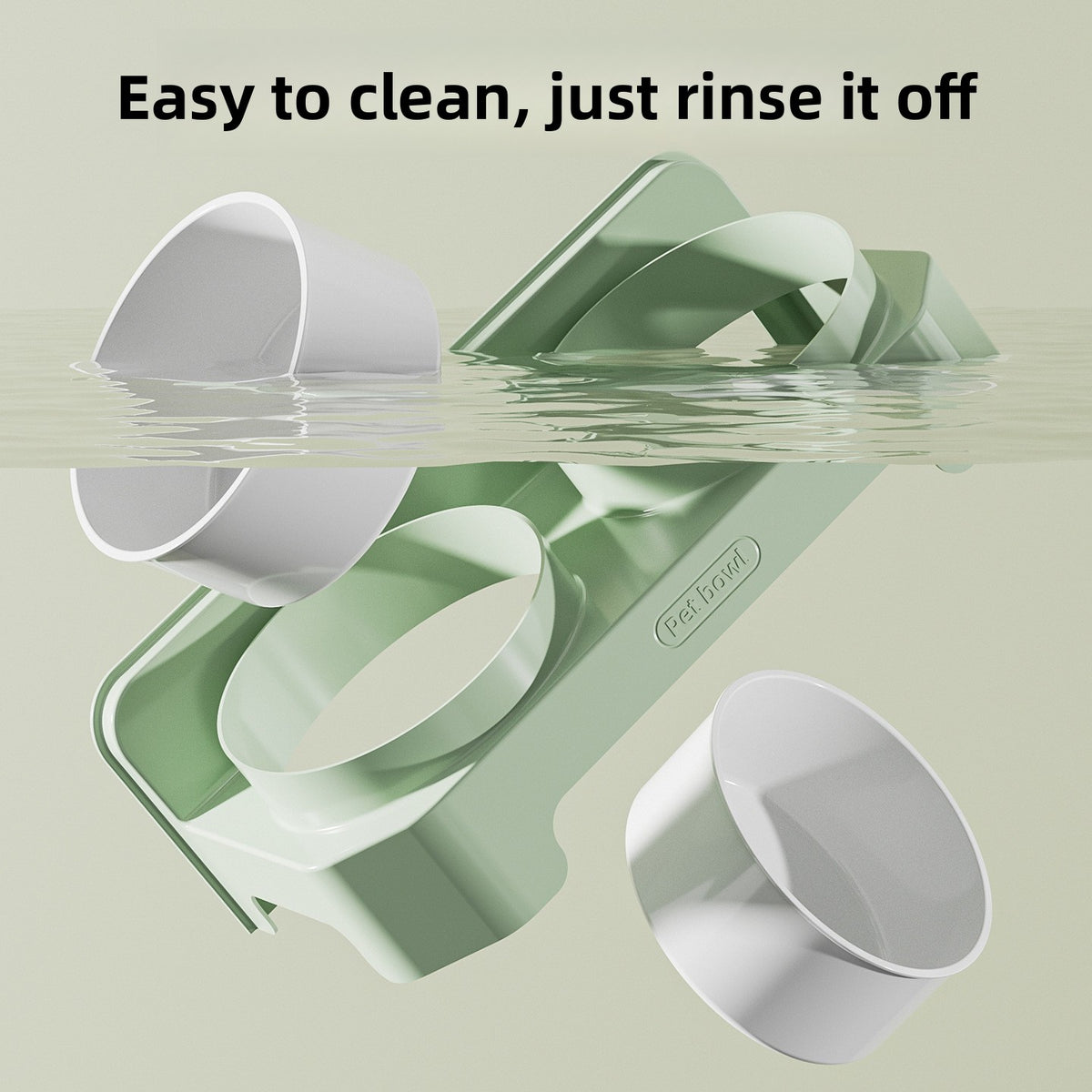 Neck Protecting Pet Food and Water Bowl
