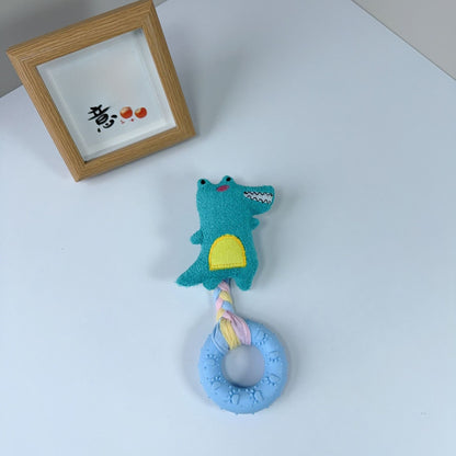 Pet dog plush sound-making toy