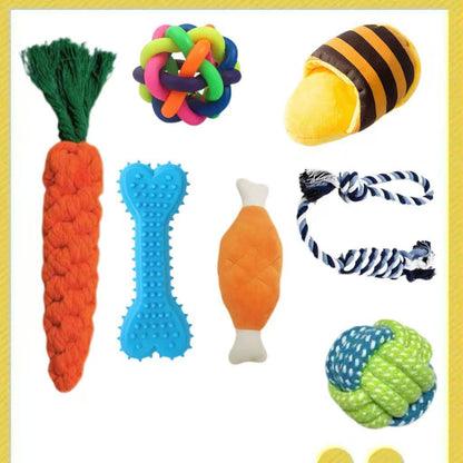 Durable Cotton Rope Chew Toy for Small Dogs