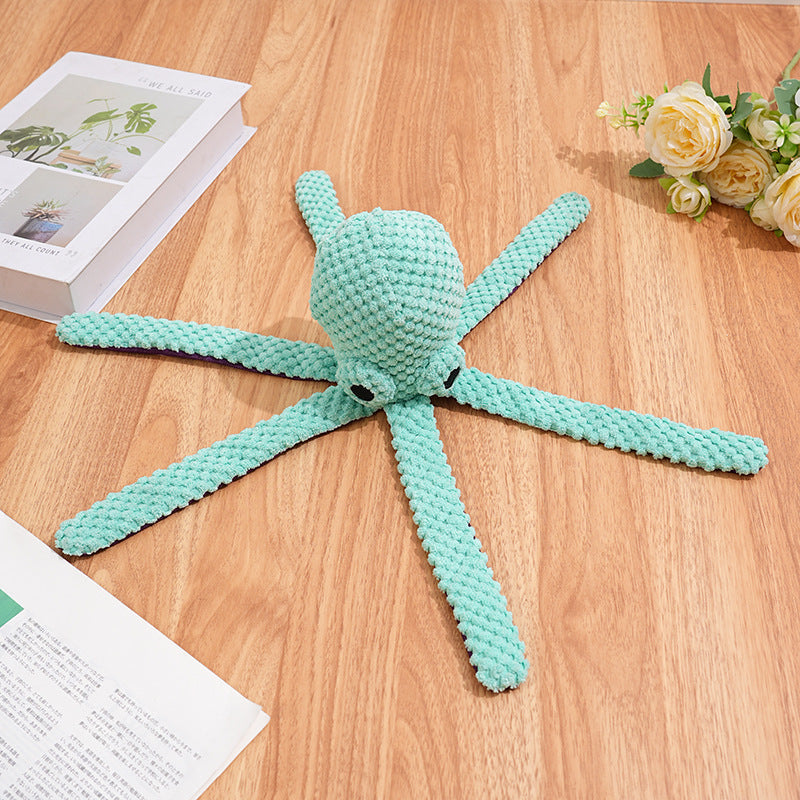 Plush Octopus Pet Sound Toy