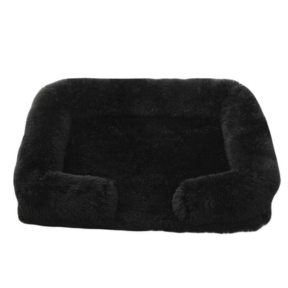 Dog Kennel Plush Round Pet Kennel Pet Bed Pet Supplies