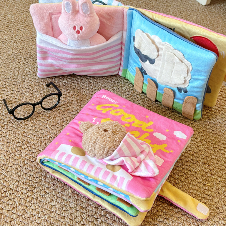 Interactive Sniffing Sound Making Pet Toy Book