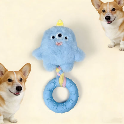 Pet dog plush sound-making toy