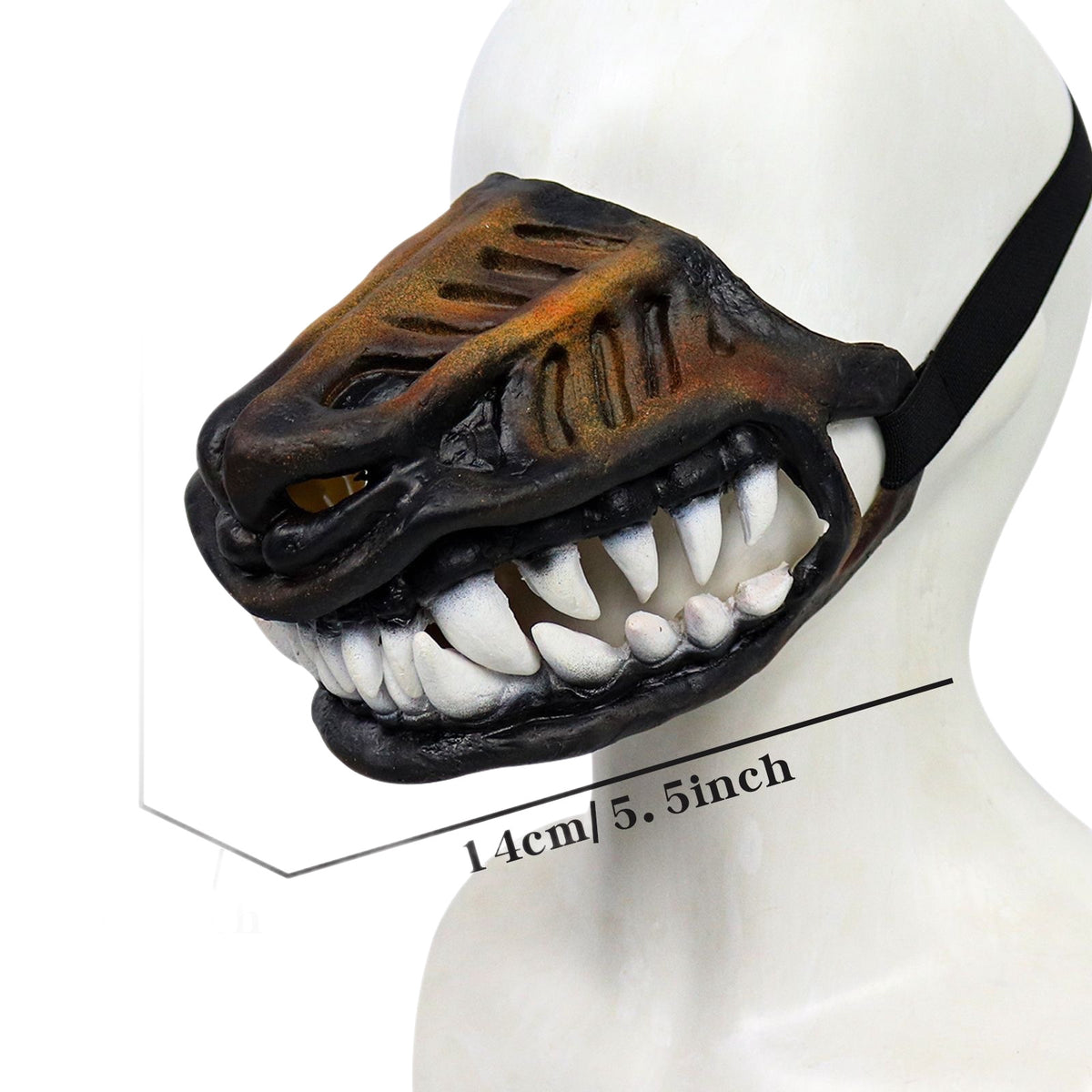 Horror Dog Muzzle Mask with Vampire Teeth