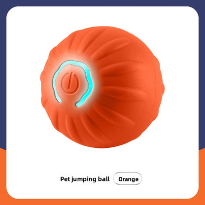 Smart Pet Toy Gravity Jumping Ball Electric Dog Toy for Cats and Dogs