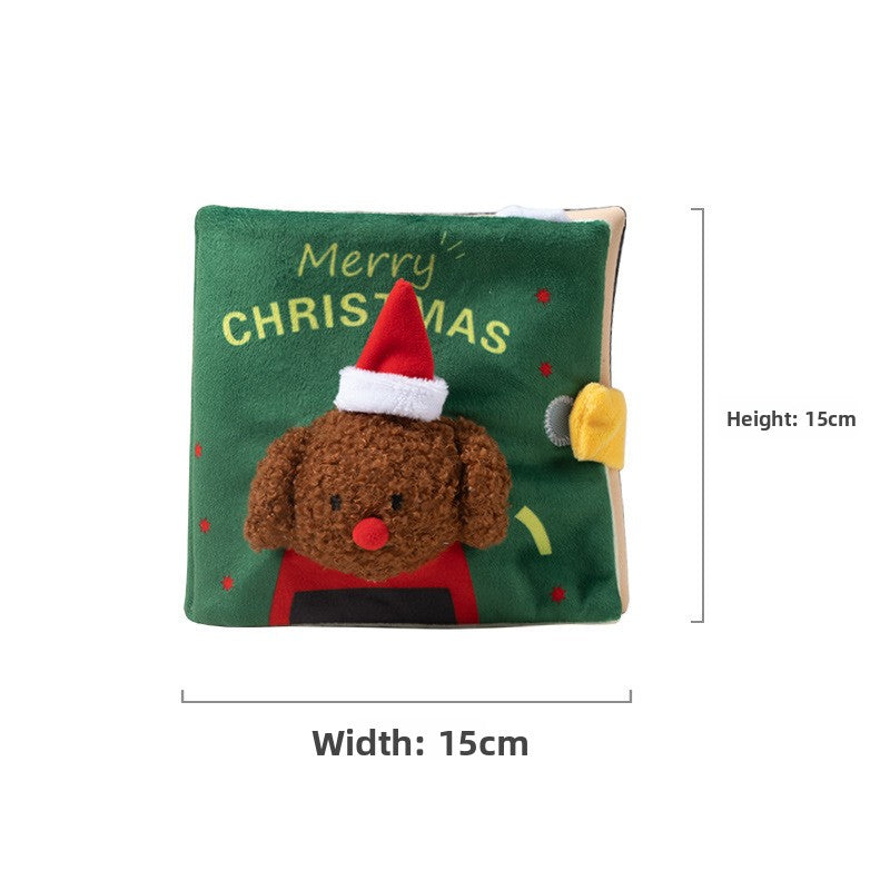 Interactive Sniffing Sound Making Pet Toy Book
