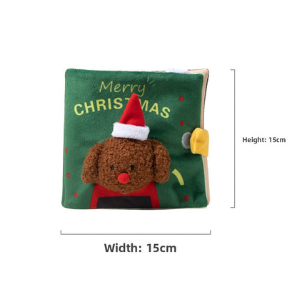 Interactive Sniffing Sound Making Pet Toy Book