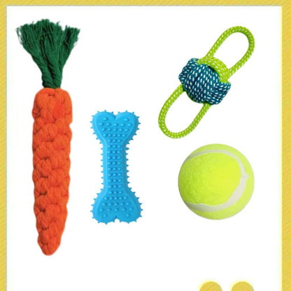 Durable Cotton Rope Chew Toy for Small Dogs