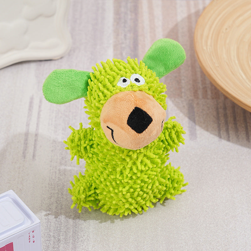Cartoon Sounding Plush Dog Toy