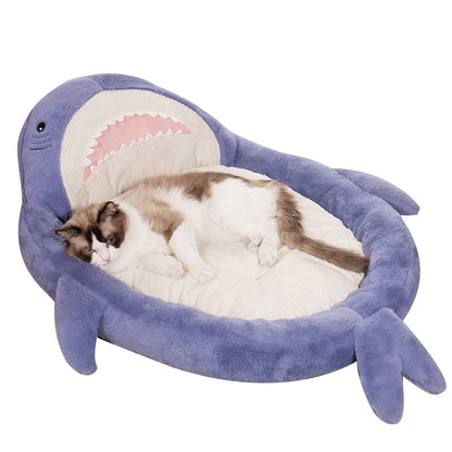 Shark Shape Pet Bed Sleeping Mat