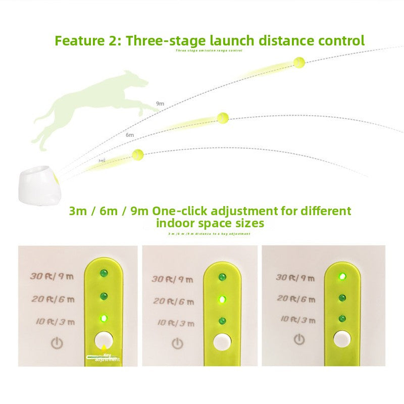 Automatic Pet Ball Thrower Machine