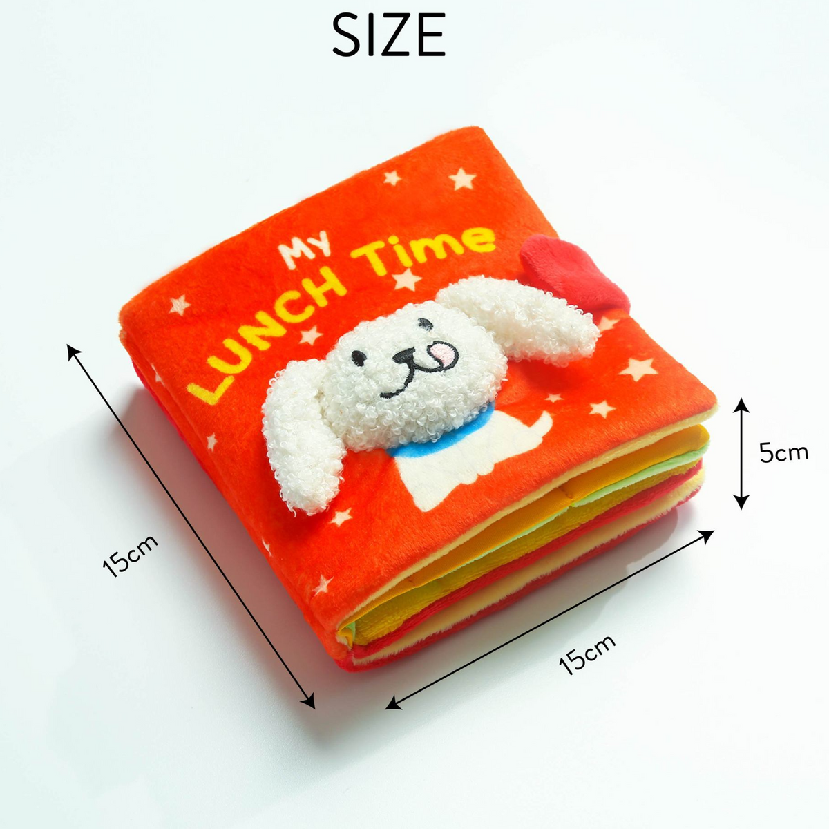 Interactive Sniffing Sound Making Pet Toy Book