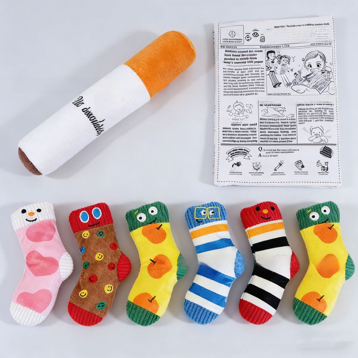 Pet dog plush sound-making toy
