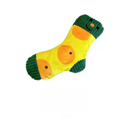 Pet dog plush sound-making toy