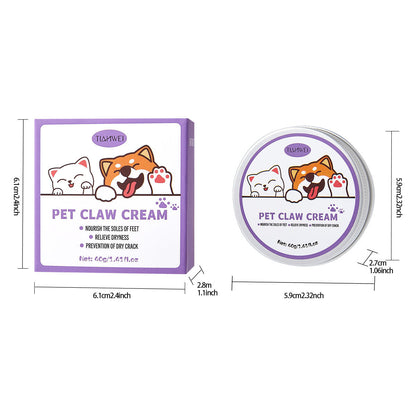 Cat and Dog Paw Cream, Anti-Dry and Cracked Paw Pads