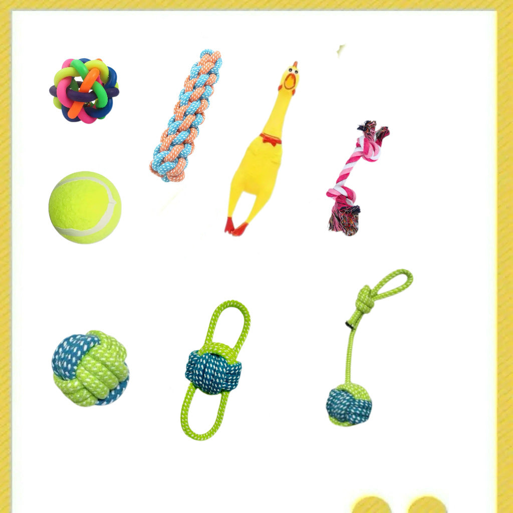 Durable Cotton Rope Chew Toy for Small Dogs