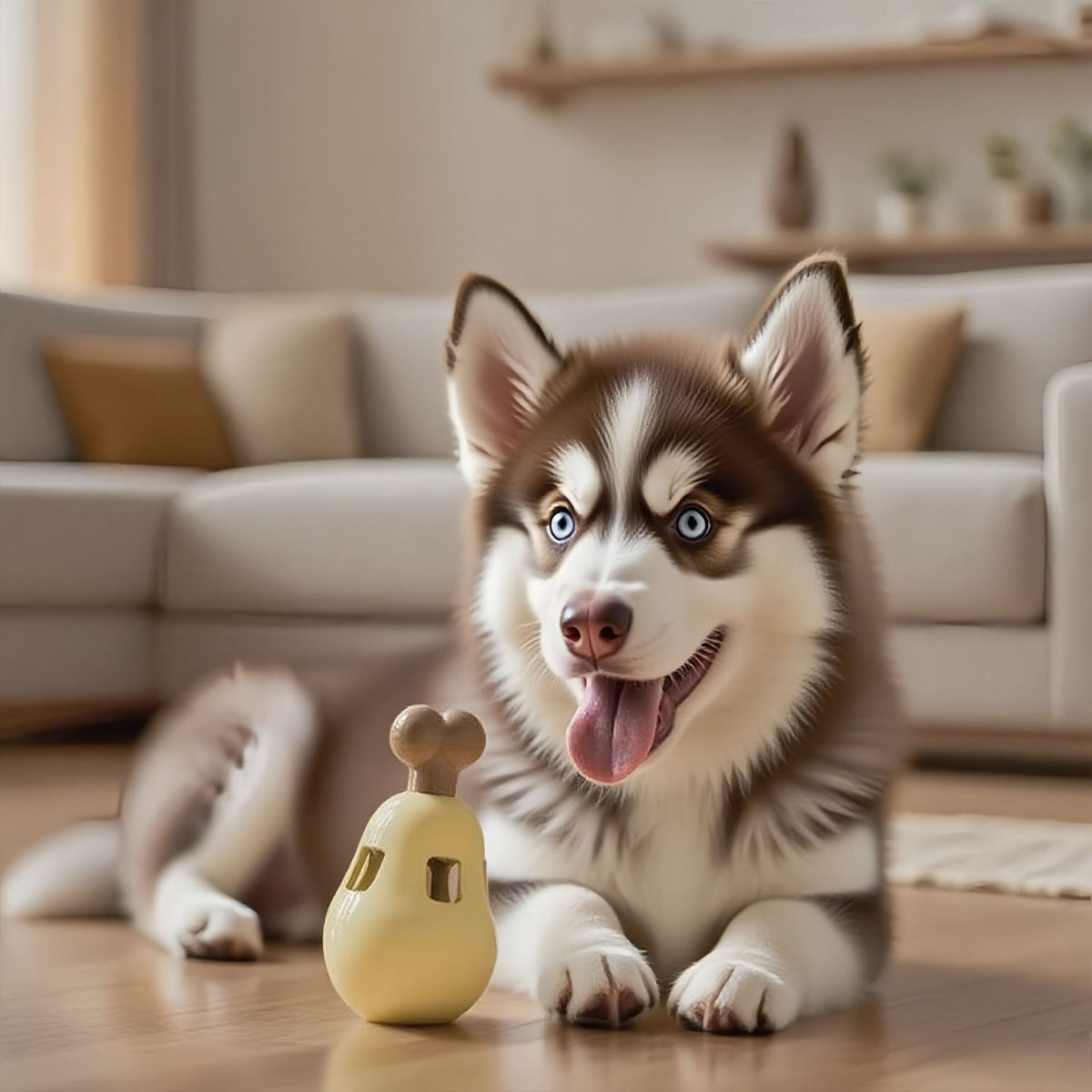 Durable Chew Resistant Dog Toy with Treat Dispenser