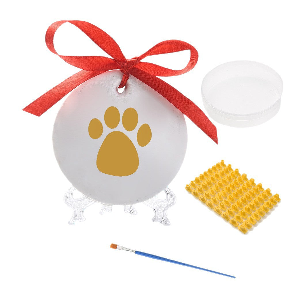 Pet Paw Print Clay Keepsake Kit