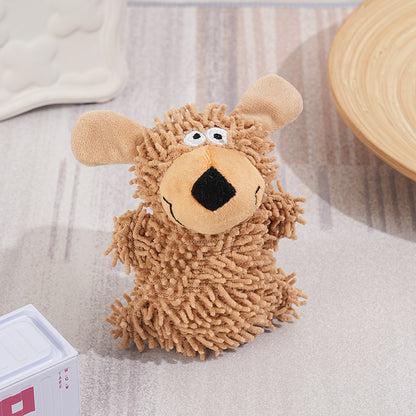 Cartoon Sounding Plush Dog Toy