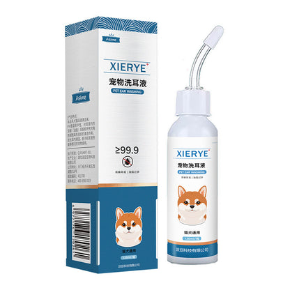 Pet Ear Cleaning Solution for Cats and Dogs