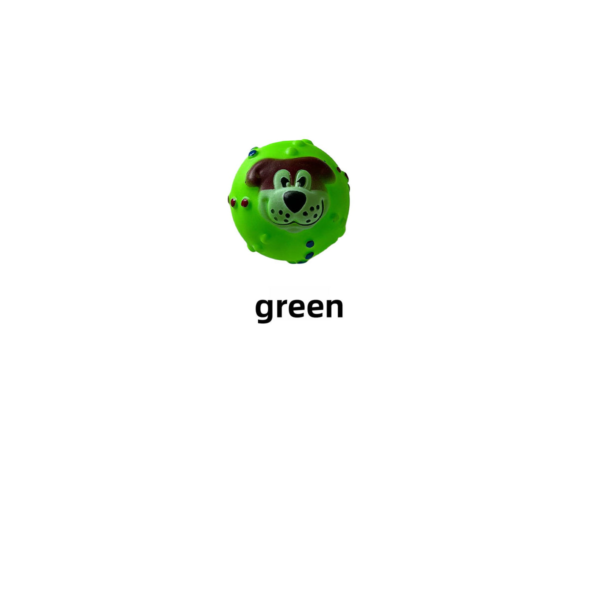 Vinyl Sound Making Pet Toy Ball