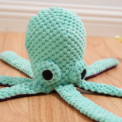 Plush Octopus Pet Sound Toy
