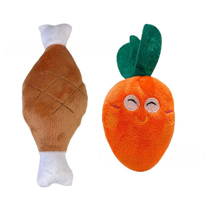 Pet dog plush sound-making toy