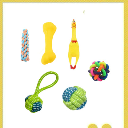 Durable Cotton Rope Chew Toy for Small Dogs